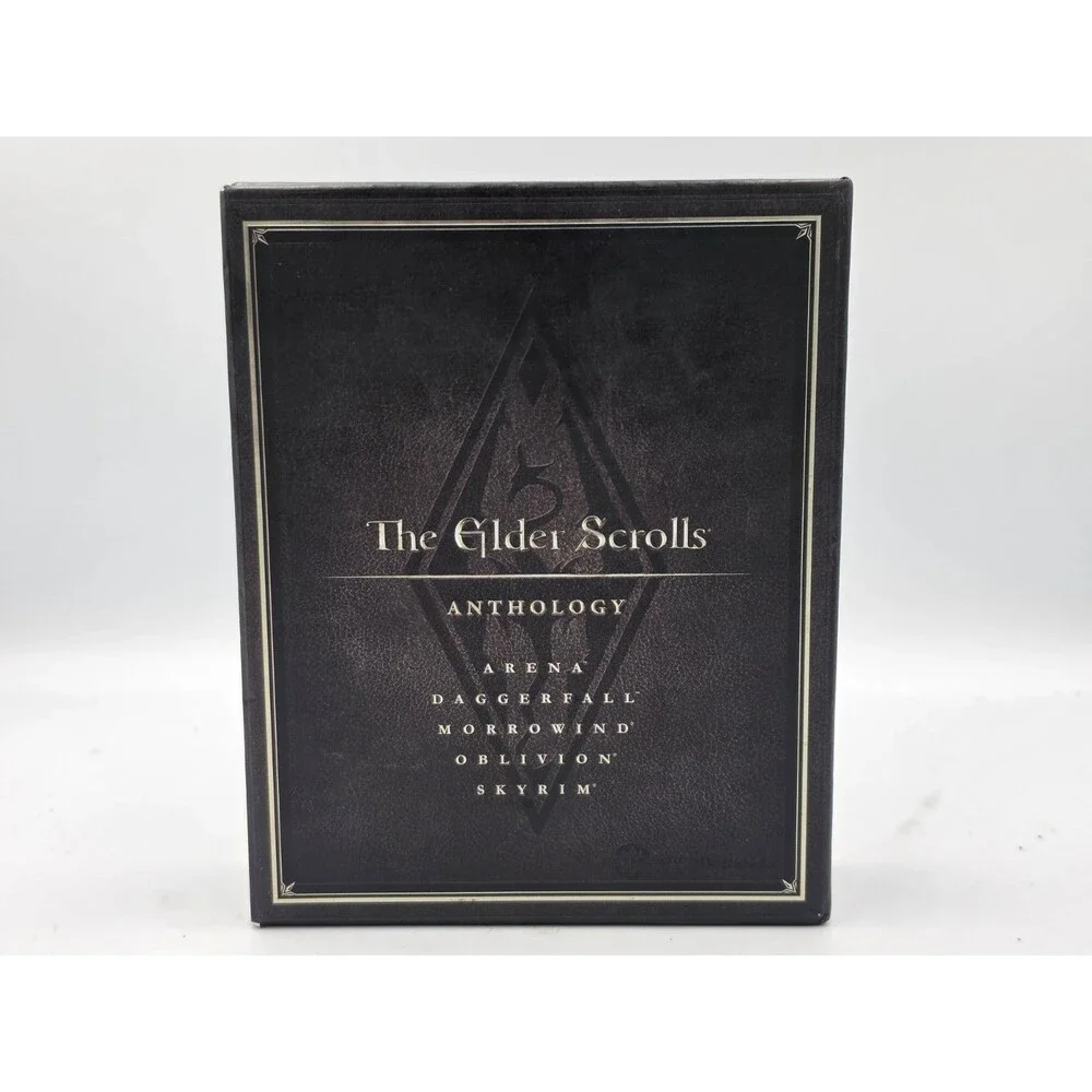 The Elder Scrolls Anthology PC Box Set with Maps and Discs Fully Complete